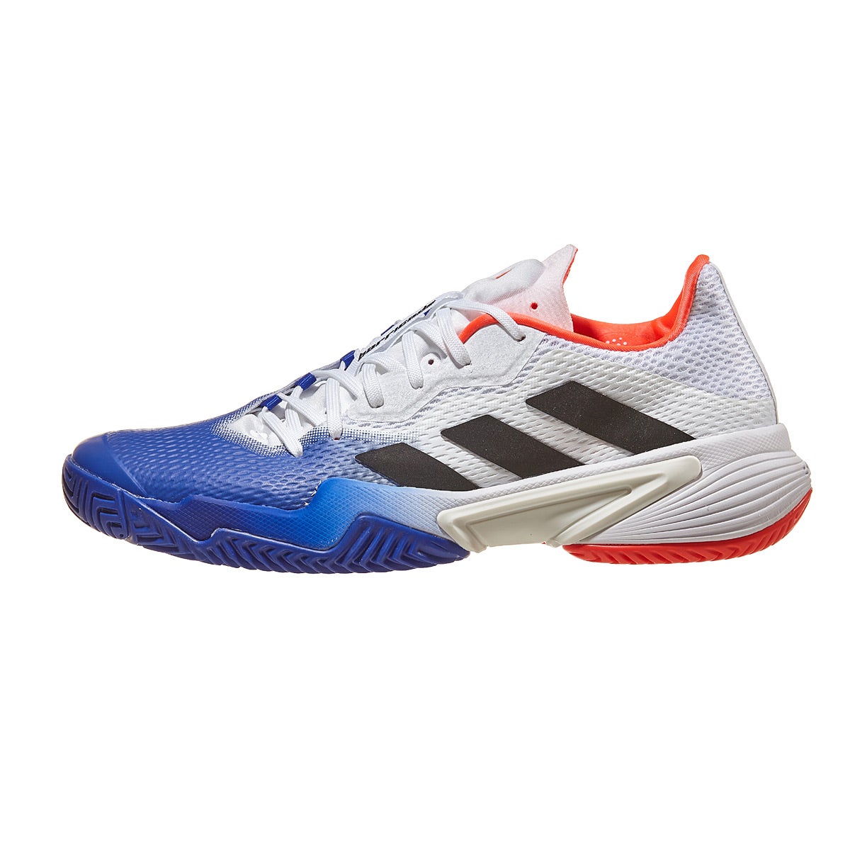 adidas Barricade Blue/Black/Red Men's Shoes 360° View - Racquetball ...