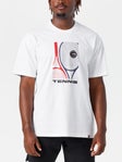 Fila Men Racquet Classic Graphic T-Shirt White XXL