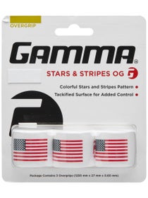 Gamma Fashion Overgrips 3-pack Stars & Stripes