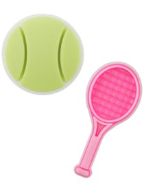 Racquet Inc Tennis Shoe Charms - Pink