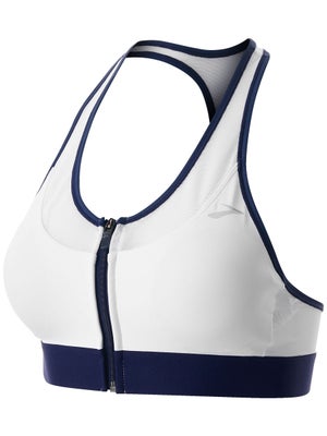 Moving Comfort Women S Fastforward Zip Bra White