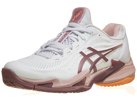 Asics Court FF 3 White/Watershed Rose Womens Shoes