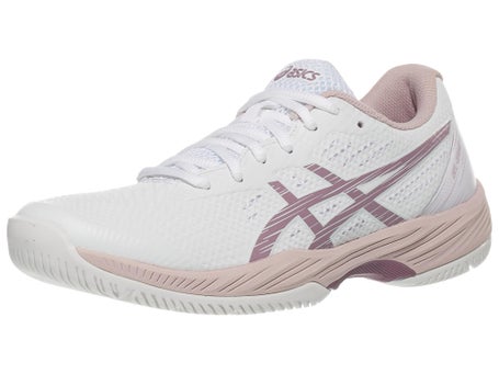 Asics Gel Game 9 White/Dusty Mauve Womens Shoes