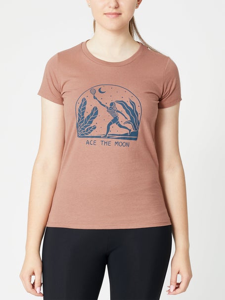 Ace The Moon Womens Going For It Cinnamon T-Shirt