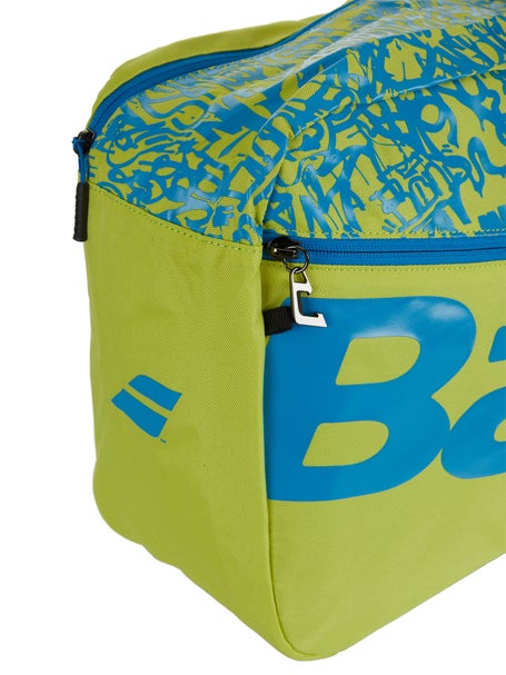 Babolat Duffle M Classic Tennis Bag - Blue/Yellow Lime