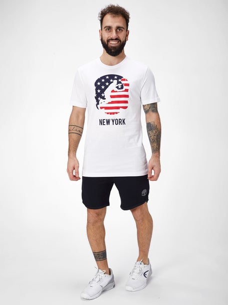 Men's Nike White New York Yankees Americana Flag T-Shirt