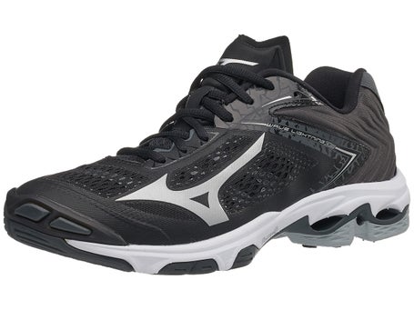 Mizuno Wave Lightning Z5 Men's Shoes - Black/Silver | Racquetball Warehouse