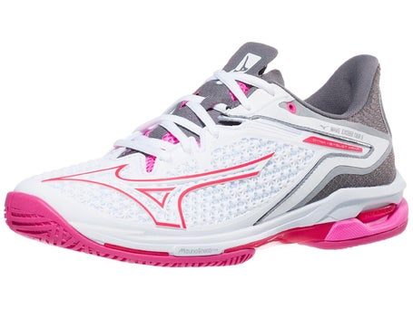 Mizuno Wave Exceed Tour 6 White/Red Woms Shoes 