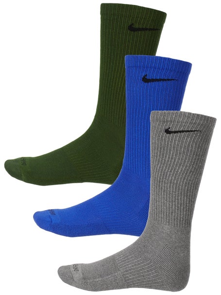 Nike Cushion Sock Blue/Grey | Racquetball Warehouse