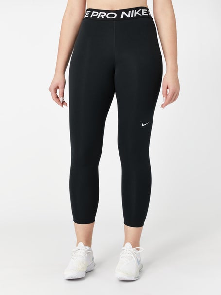 NEW! Nike [XL] Women's Pro Training Yoga/Pickleball Leggings-Black CZ9803- 013