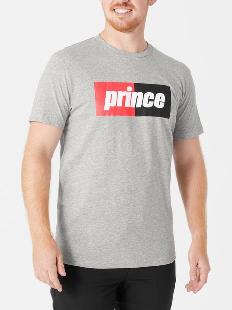 Prince Mens Corp Block Logo T-Shirt