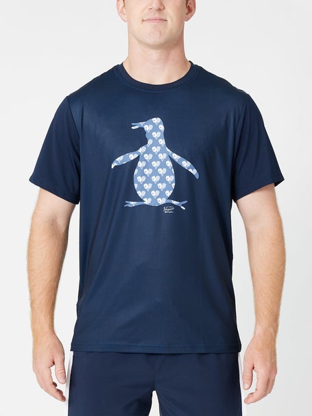 Penguin Mens Fall Pickleball Graphic T-Shirt