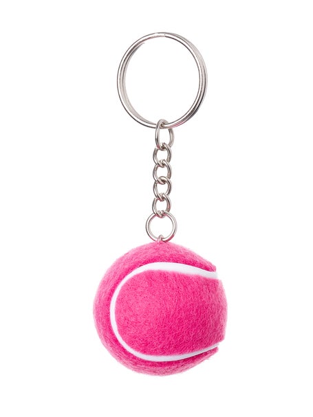 Racquet Inc Tennis Ball Keychain - Pink