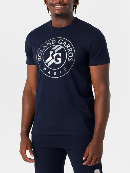 Roland Garros 2024 Mens Big Logo Foil T-Shirt