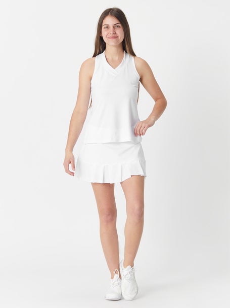 Sofibella Basics White Tennis Skirt Leggings