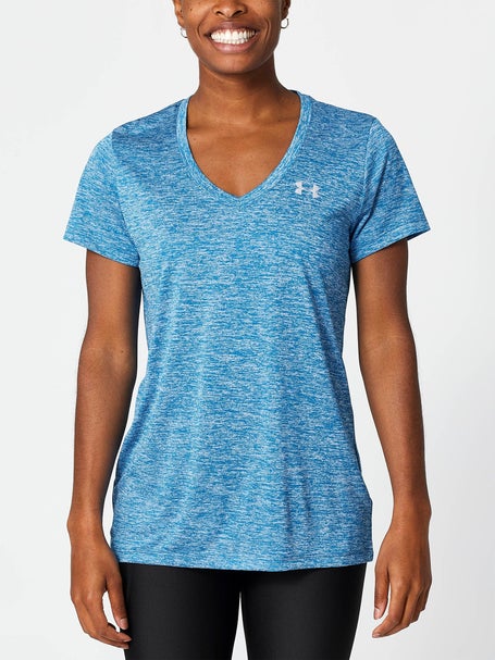 Under Armour Womens Tech V-Neck Twist Short-Sleeve T-Shirt : :  Clothing, Shoes & Accessories