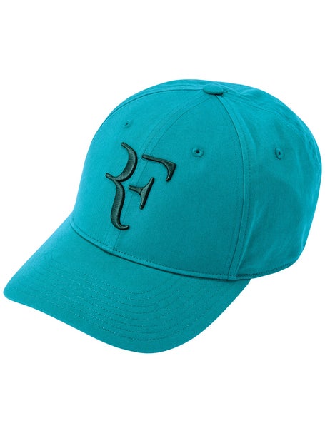 mat Iedereen Mortal Uniqlo Roger Federer RF Hat Turquoise | Racquetball Warehouse