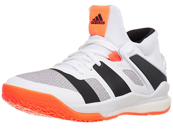 adidas Stabil X Boost Mid Men's Shoes - Bk/Wh/Or