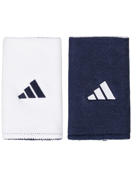 adidas Interval Doublewide Wristband Navy