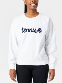 Ame & Lulu Women's Tennis Stitched Sweatshirt