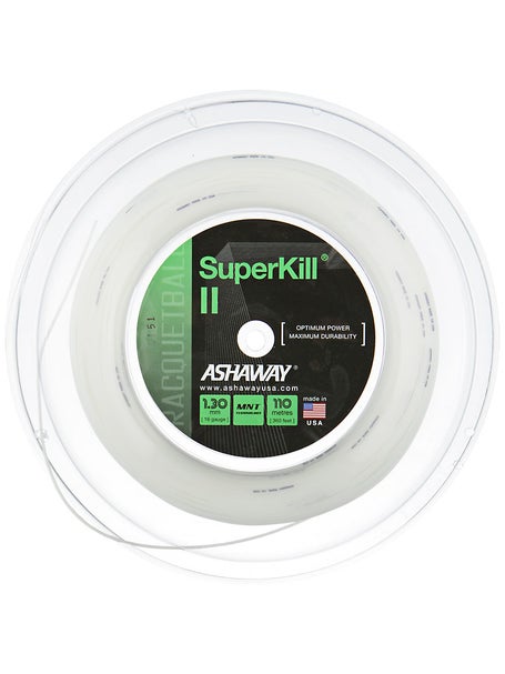 Ashaway SuperKill II 16 360 String Reel - White