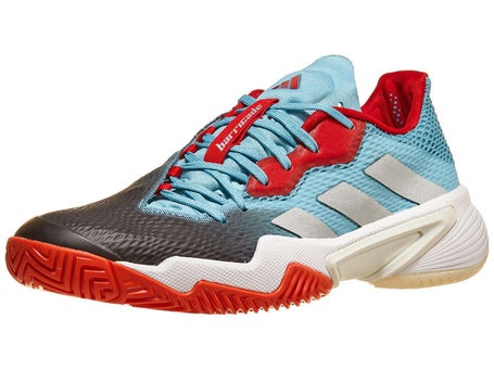 adidas Barricade Blue/Silver/Scarlet Woms Shoes