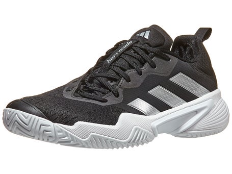 adidas Barricade Black/Silver/White Woms Shoes