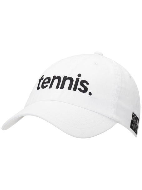 Bird & Vine Womens Tennis Hat - White