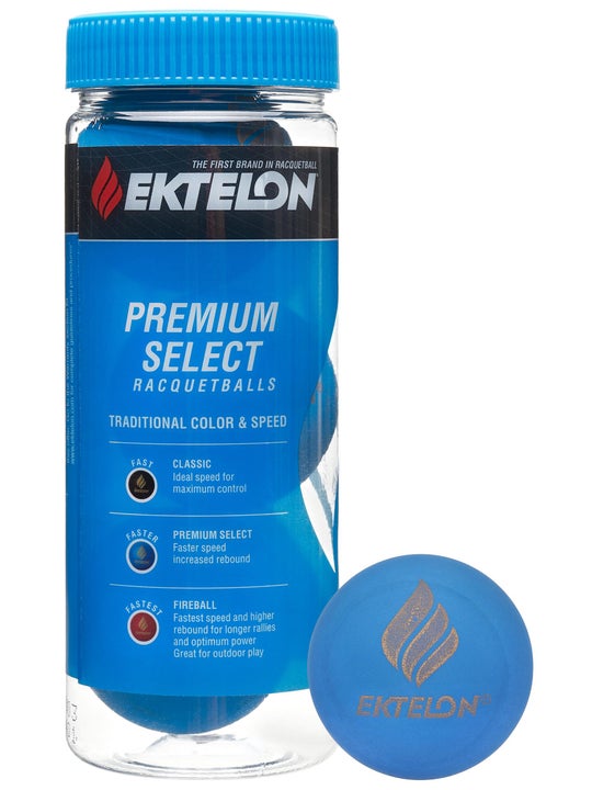 Image of Ektelon Premium Select Racquetballs 3 Ball Can