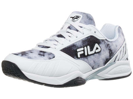 Fila Volley Zone Tie Dye Bk/Wh Woms Pickleball Shoes