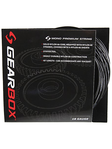 Gearbox Mono Premium Black String 18 Gauge