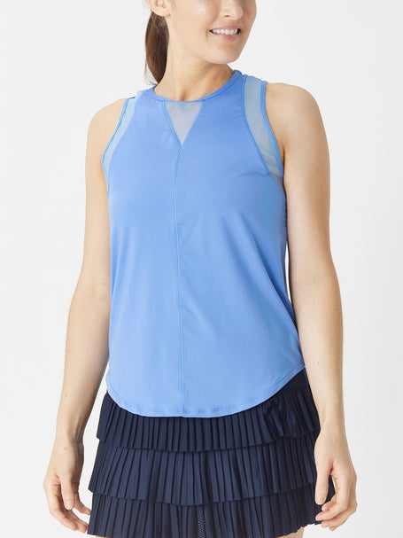 Lucky in Love Womens L-UV Chill Out Tank - Bluemarine
