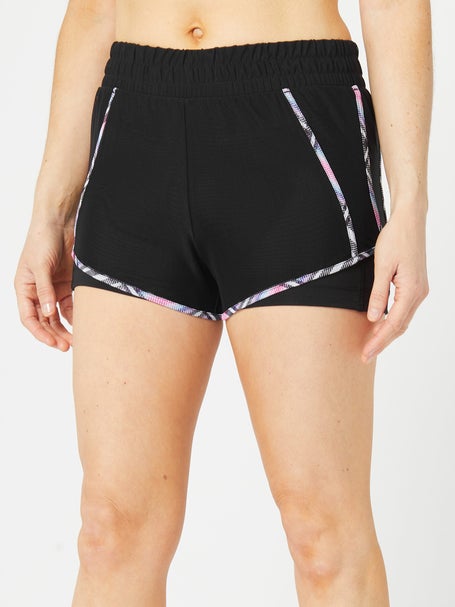 Lucky in Love Womens Prep It Up Mesh Short