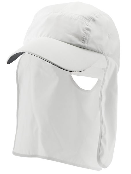 Lenoir Sun Flap Sports Hat White