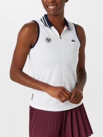 Lacoste Women's Roland Garros Sleeveless Polo