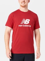 New Balance Men Spring Sports Ess T-Shirt Red XXL