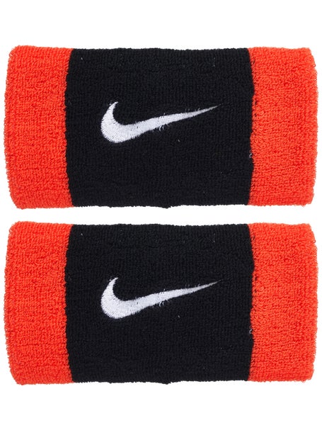 Nike Summer Swoosh Doublewide Wristband Red/Black