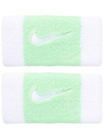 Nike Summer Swoosh Doublewide Wristband Vapor/White