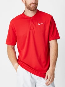 Nike Men's Core Blade Henley Top - Red