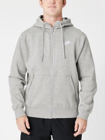 Nike Men's Core Club Zip Hoodie - Grey
