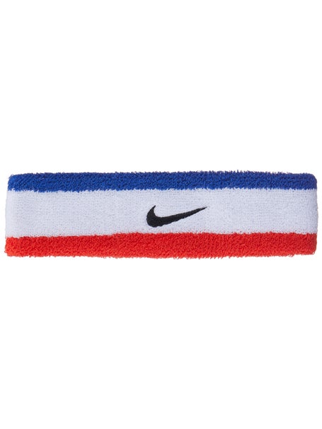Nike Swoosh Headband Blue/White/Red