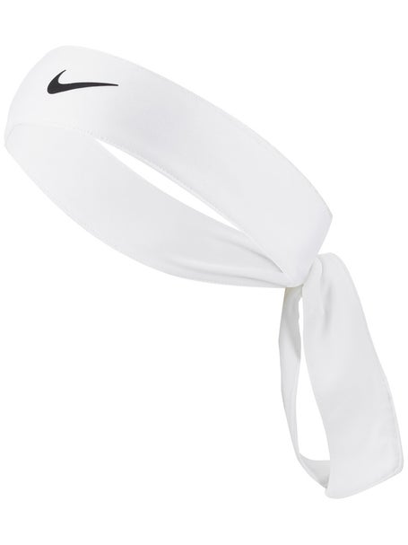 Nike Womens Tennis Head Tie White/Black