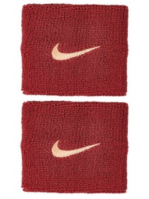 Nike Tennis Premier Singlewide Wristbands Cedar/Peach