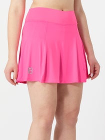 Pickleball Bella Women's A-Line Skirt - Pink Groovy
