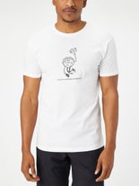 PKLR Unisex Pickleball Addict T-Shirt White S