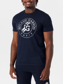 Roland Garros 2024 Men's Big Logo Foil T-Shirt