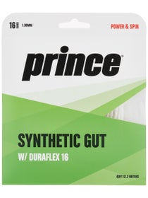 Prince Synthetic Gut 16/1.30 Duraflex White