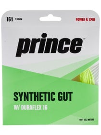 Prince Synthetic Gut 16/1.30 Duraflex Yellow