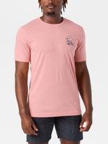 Travis Mathew Men's Unchart Water T-Shirt Blush L